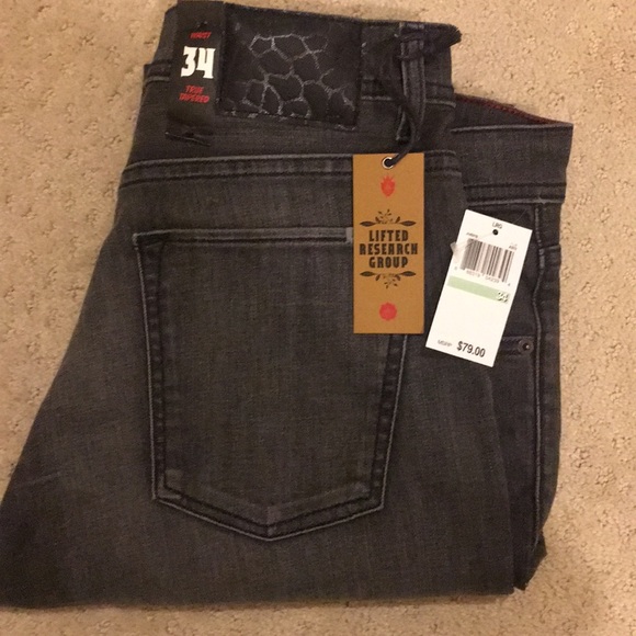 lrg true tapered jeans